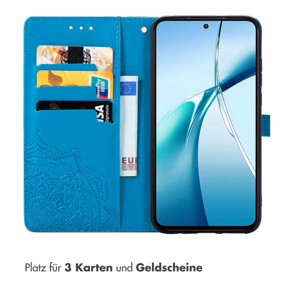 imoshion Mandala Klapphülle Xiaomi 15T Pro - Türkis