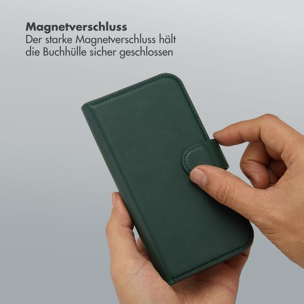 Selencia Olyn Abnehmbare Bookcase mit MagSafe Samsung Galaxy S26 Plus - Grün