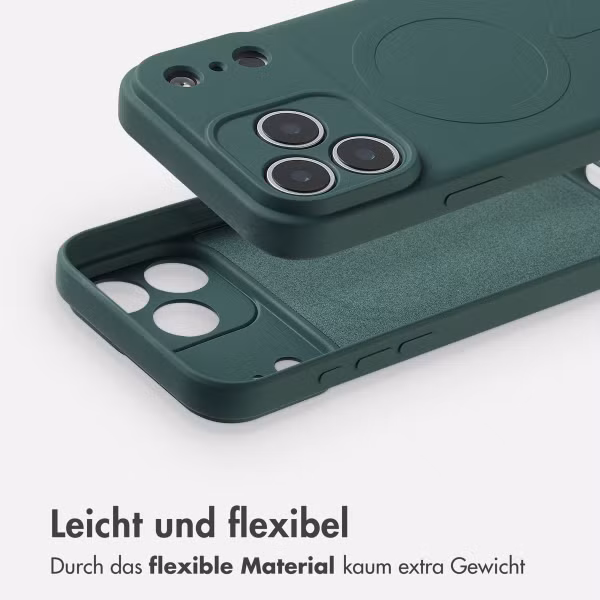 imoshion Color Back Cover mit MagSafe Apple iPhone 17 Pro - Dunkelgrün