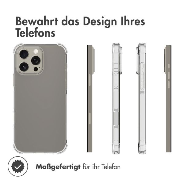 imoshion Shockproof Case für das Apple iPhone 16 Pro Max - Transparent
