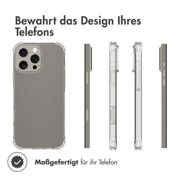 imoshion Shockproof Case für das iPhone 16 Pro Max - Transparent