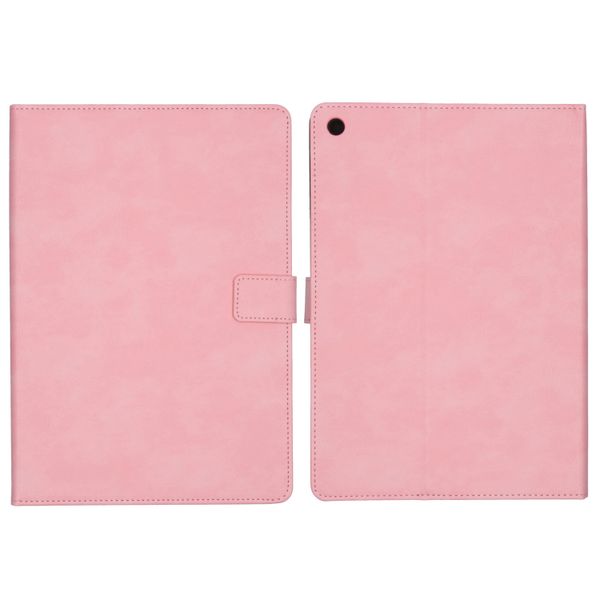 imoshion Luxus Tablet-Klapphülle Rosa iPad 9 (2021) 10.2 Zoll / iPad 8 (2020) 10.2 Zoll / iPad 7 (2019) 10.2 Zoll 