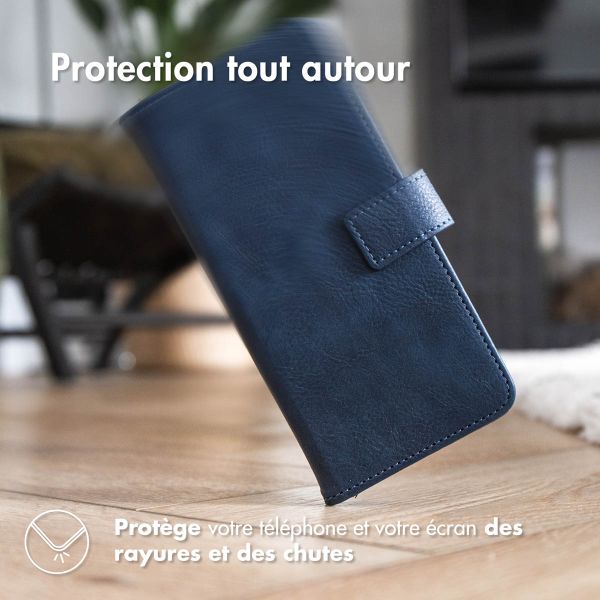 imoshion Luxuriöse Klapphülle Oppo A53 / Oppo A53s - Dunkelblau