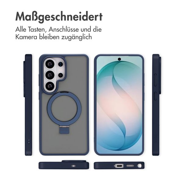 Accezz Ring Stand Backcover mit MagSafe Samsung Galaxy S26 Ultra - Blau