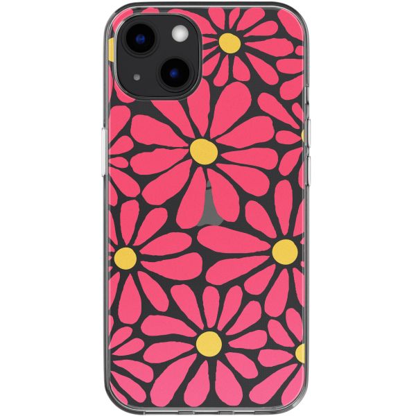 imoshion  Design Hülle für das iPhone 13 - Dusty Rose Flowers Connect