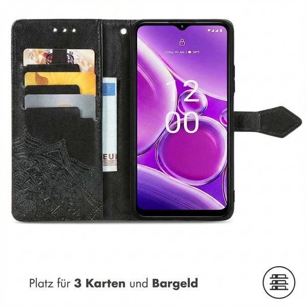 imoshion Mandala Klapphülle Nokia G42 - Schwarz