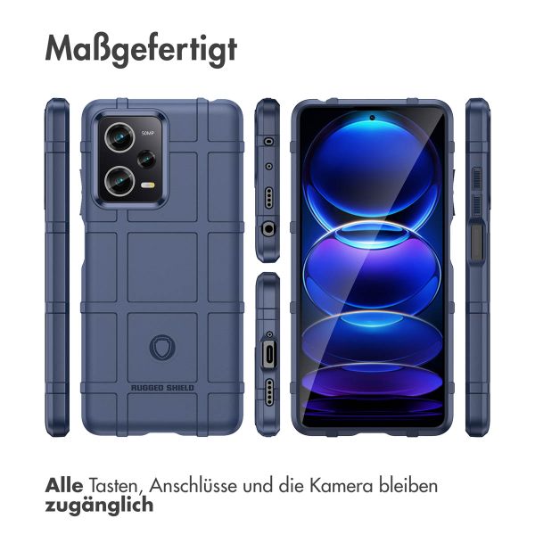 imoshion Rugged Shield Backcover Xiaomi Poco X5 Pro 5G - Dunkelblau