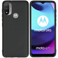 imoshion TPU Color Cover Motorola Moto E20 - Schwarz