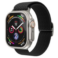 Vonmählen Woven Loop Armband für deine Apple Watch | 38/40/41/42 mm - Schwarz