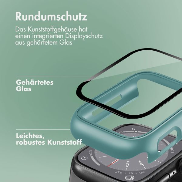 imoshion Full Cover Hard Case Apple Watch 7 / 8 / 9 - 41 mm - Dunkelgrün