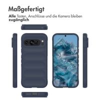 imoshion EasyGrip Back Cover für das Google Pixel 9 / 9 Pro - Dunkelblau