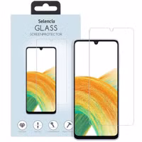 Selencia Displayschutz aus gehärtetem Glas für das Samsung Galaxy A34 (5G)