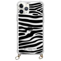 My Jewellery Design Soft Case Kordelhülle iPhone 11 Pro - Zebra