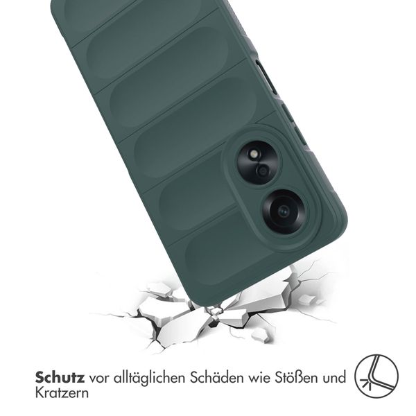 imoshion EasyGrip Back Cover für das Oppo A58 (4G) - Dunkelgrün