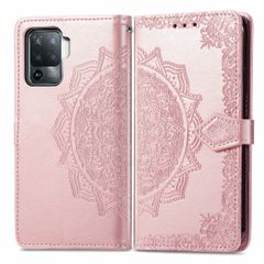 imoshion Mandala Klapphülle Oppo A94 (5G) - Rosé gold