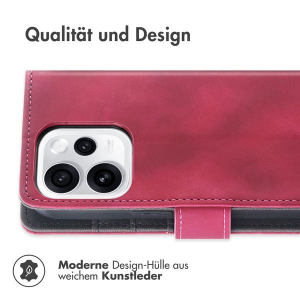 imoshion Klapphülle mit Kordel Oppo Reno 15F - Rot