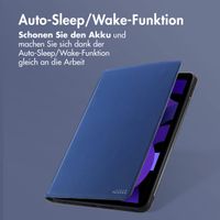 Accezz Classic Klapphülle Apple iPad Mini 7 (2024) / iPad Mini 6 (2021) - Dunkelblau