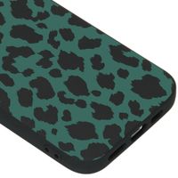 imoshion Design Hülle iPhone 12 Mini - Leopard - Grün / Schwarz