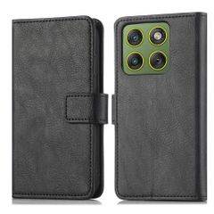 imoshion Luxuriöse Klapphülle Motorola Edge 70 - Schwarz