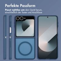 imoshion Color Guard Back Cover mit MagSafe Samsung Galaxy Z Flip 7 - Dunkelblau