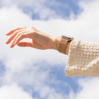 imoshion Mailändische Magnetarmband für Apple Watch | 44/45/46/49 mm - Rose Gold