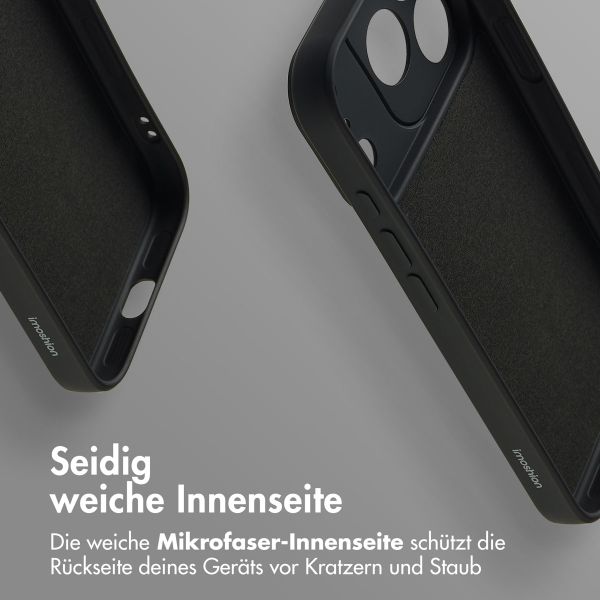 imoshion Color Back Cover mit MagSafe Apple iPhone 17 Pro - Schwarz
