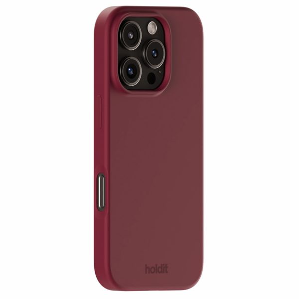 Holdit Silicone Case Apple iPhone 16 Pro - Red Velvet