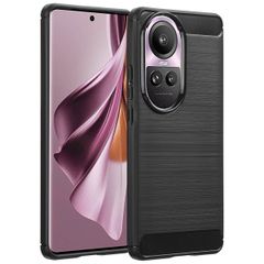imoshion Brushed Back Cover Oppo Reno 10 / 10 Pro - Schwarz