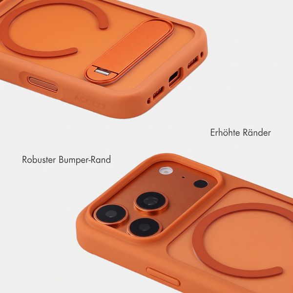 Accezz Hold Backcover mit MagSafe Apple iPhone 18 Pro Max / 17 Pro Max - Cosmic Orange