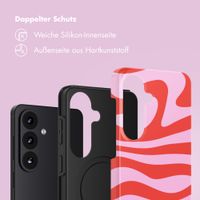 Selencia Vivid Back Cover Samsung Galaxy S26 - Dream Swirl Pink