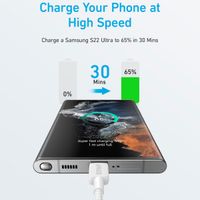 Anker USB-C auf USB-C Kabel 322 | Geflochten - 90 cm - Weiß