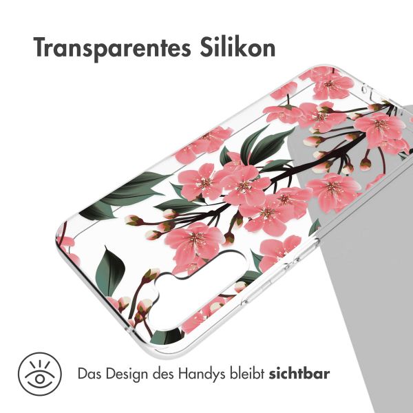 imoshion Design Hülle Samsung Galaxy A34 (5G) - Cherry Blossom
