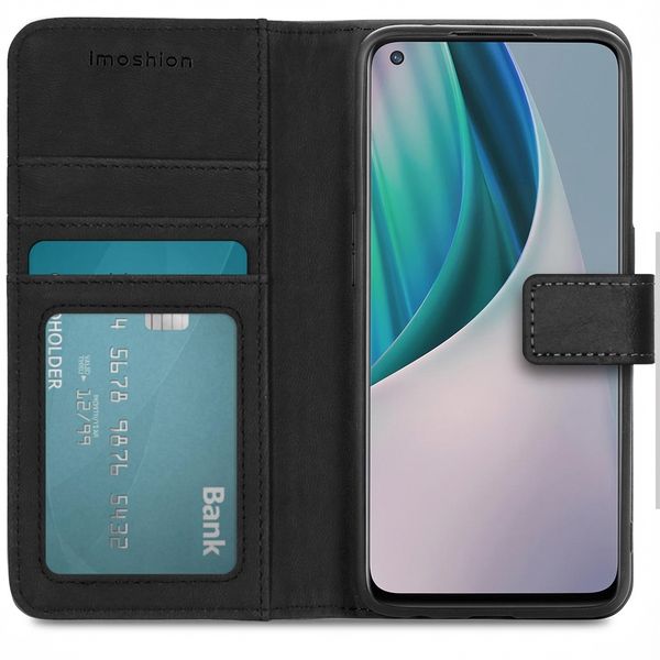 imoshion Luxuriöse Klapphülle OnePlus Nord N100 - Schwarz