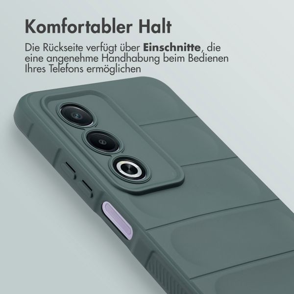 imoshion EasyGrip Backcover Oppo A80 5G - Dunkelgrün