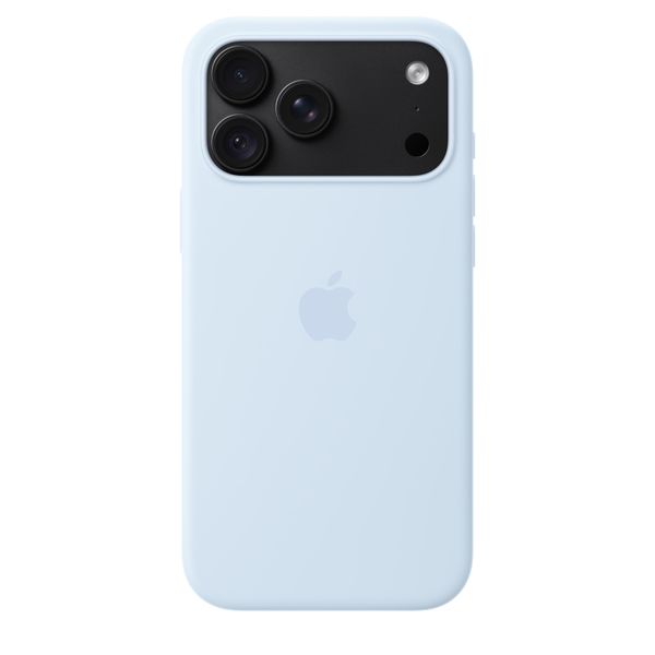 Apple Silikonhülle mit MagSafe Apple iPhone 18 Pro Max - Crisp Blue