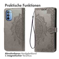 imoshion Mandala Klapphülle Motorola Moto G14 - Grau