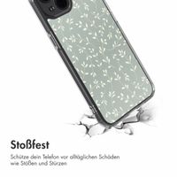 imoshion Design Hülle Apple iPhone 13 - Smoke Green Flowers