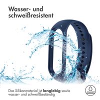 imoshion Silikonarmband für das Xiaomi Mi Band 7 - Dunkelblau