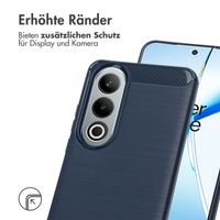 imoshion Brushed Back Cover für das OnePlus Nord CE 4 - Dunkelblau