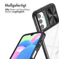 imoshion Back Cover mit Kameraschieber für das Samsung Galaxy A25 (5G) - Schwarz