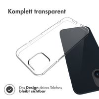 Accezz TPU Clear Backcover für das iPhone 15 - Transparent