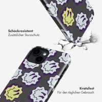 Selencia Vivid Rückabdeckung mit MagSafe Apple iPhone 14 - Wavy Smiley Green