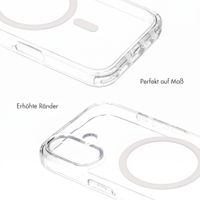 Selencia Rivièra MagSafe Backcover mit abnehmbarem Haken Apple iPhone 16 - Transparent