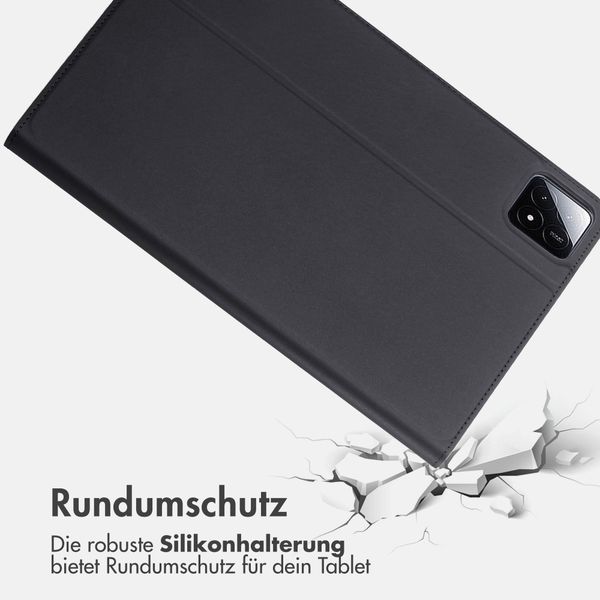 Accezz Classic Klapphülle Xiaomi Pad 6S Pro 12.4 - Schwarz