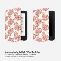 Selencia Vivid Klapphülle Kobo Clara Colour / Clara BW - Paisley Blush