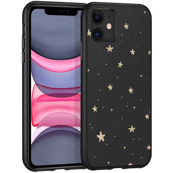 imoshion Design Hülle iPhone 11 - Stars Gold