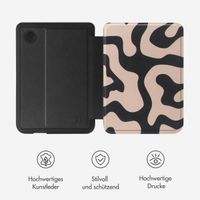 Selencia Vivid Klapphülle Kobo Clara Colour / Clara BW - Art Wave Black