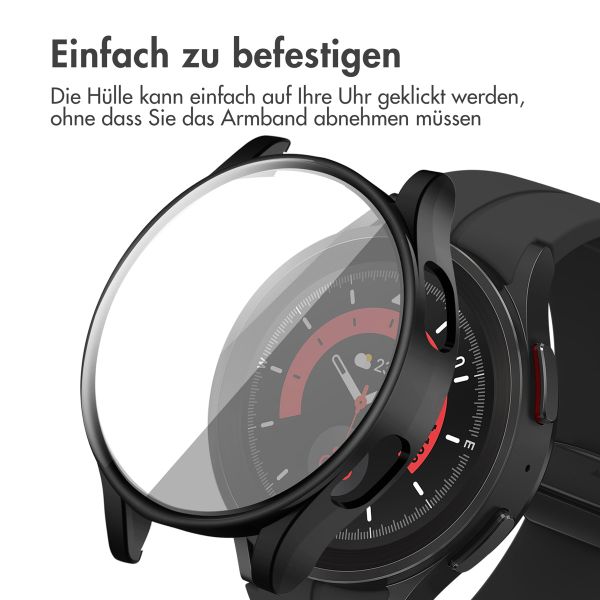 imoshion Full Cover Hard Case Samsung Galaxy Watch 4 - 40 mm - Schwarz