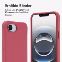 imoshion Color Backcover mit abnehmbarem Handykette und MagSafe Apple iPhone 16e - Red Raspberry