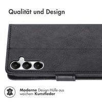 imoshion Luxuriöse Klapphülle Samsung Galaxy S24 / S25 - Schwarz